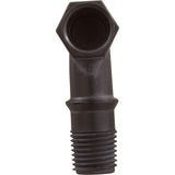 90 Elbow, Little Giant, Outlet, 1/4"fpt x 1/4"mpt, Black : 943470