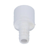 Fitting, PVC, Ribbed Barb Adapter, 3/8"RB x 1/2"Spg : 425-0210