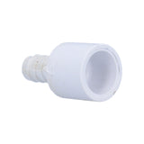 Fitting, PVC, Ribbed Barb Adapter, 3/8"RB x 1/2"Spg : 425-0210