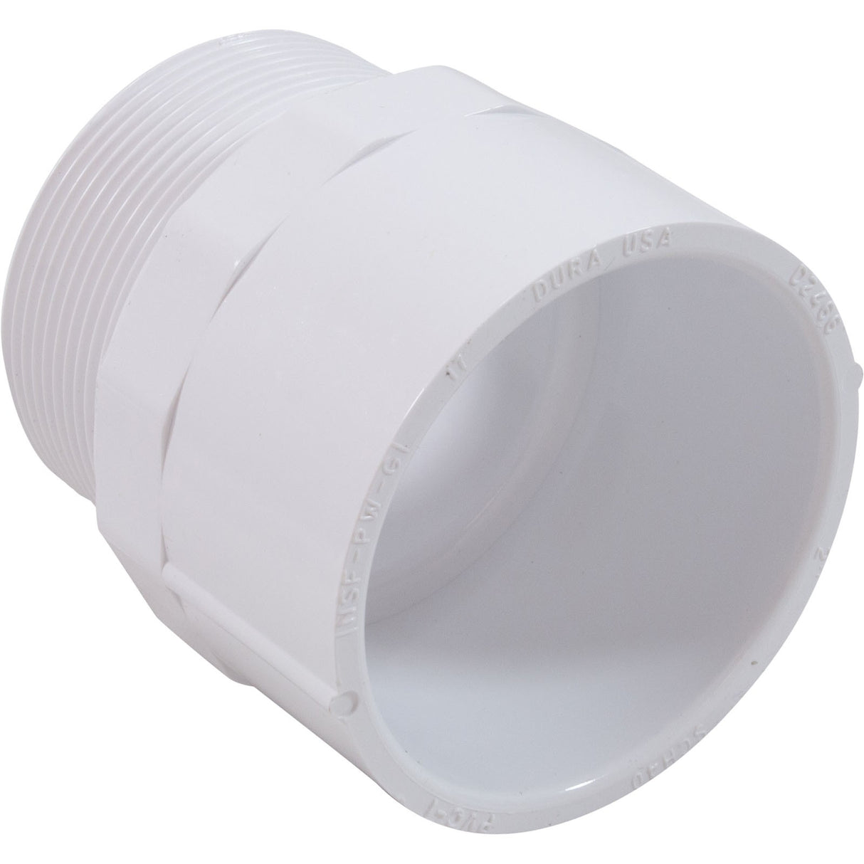 Adapter, Dura, 2" Male Pipe Thread x 2" Slip : 36-020