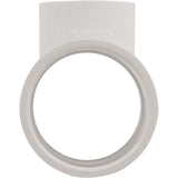 Tee, Reducer, Lasco, 2"s x 2"s x 1-1/2"s, PVC, White : 401-251