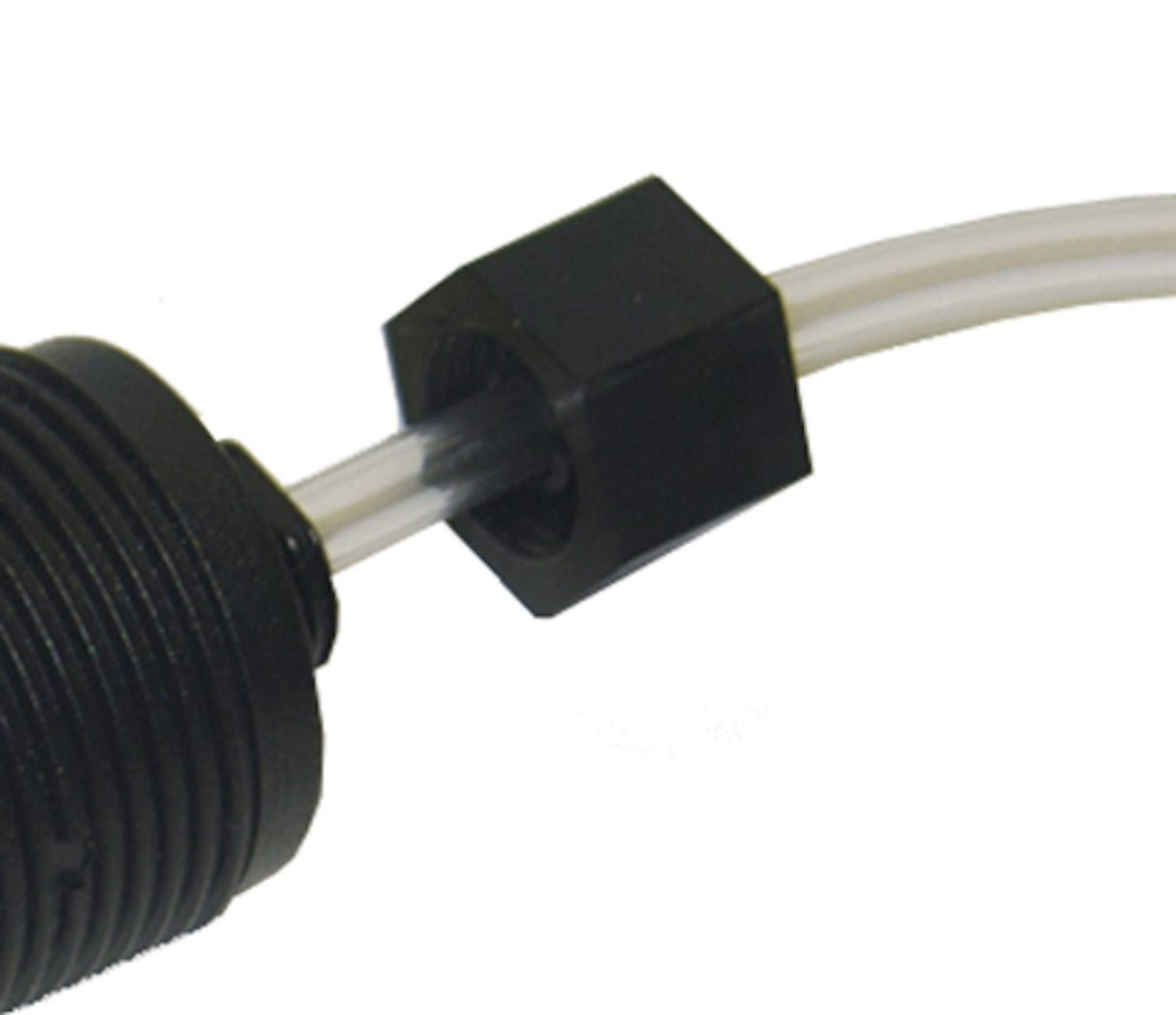 Tubing Nut, Air Button, Len Gordon, Used on No.10/15 Buttons, Black : 173109