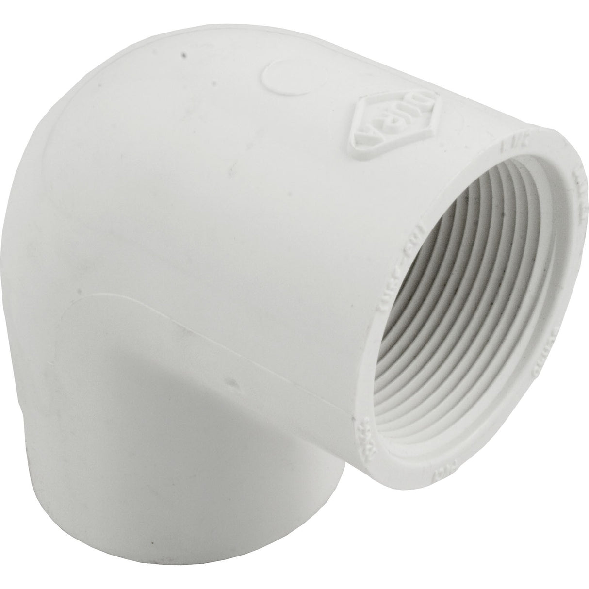 90 Elbow, 1-1/2" Slip x 1-1/2" Female Pipe Thread : 407-015
