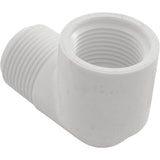 90 Elbow, Lasco, 3/4"mpt x 3/4"fpt, PVC : 412-007