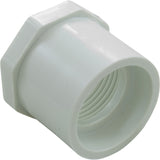 Reducer, 1-1/4" Spigot x 1" Female Pipe Thread, White : 438-168
