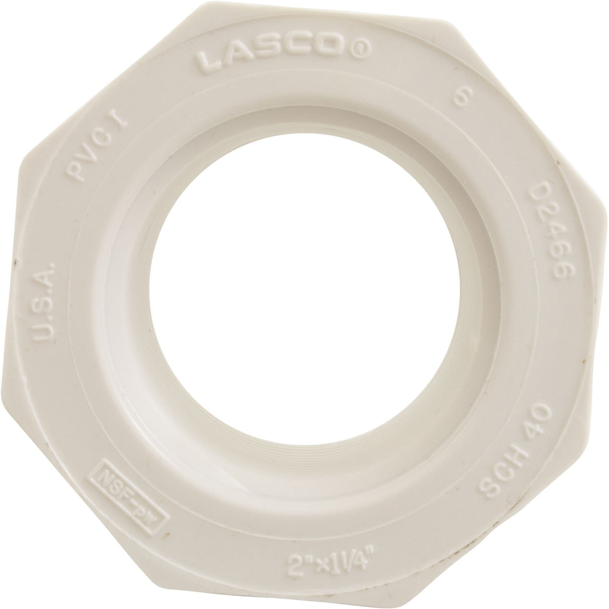 Reducer, 2" Spigot x 1-1/4" Female Pipe Thread : 438-250