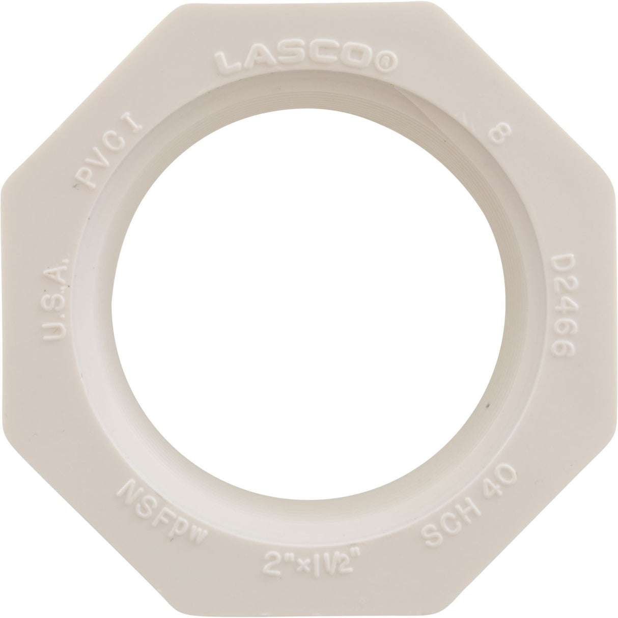 Reducer, 2" Spigot x 1-1/2" Female Pipe Thread : 438-251