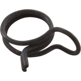 Tubing Clamp, 0.25" Ideal OD, Double Wire, Quantity 25 : DW-6ST-ZD