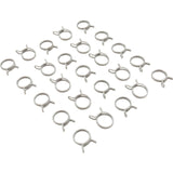 Tubing Clamp, Quantity 25, 1.000" Ideal OD, Double Wire : DW-16ST ZD
