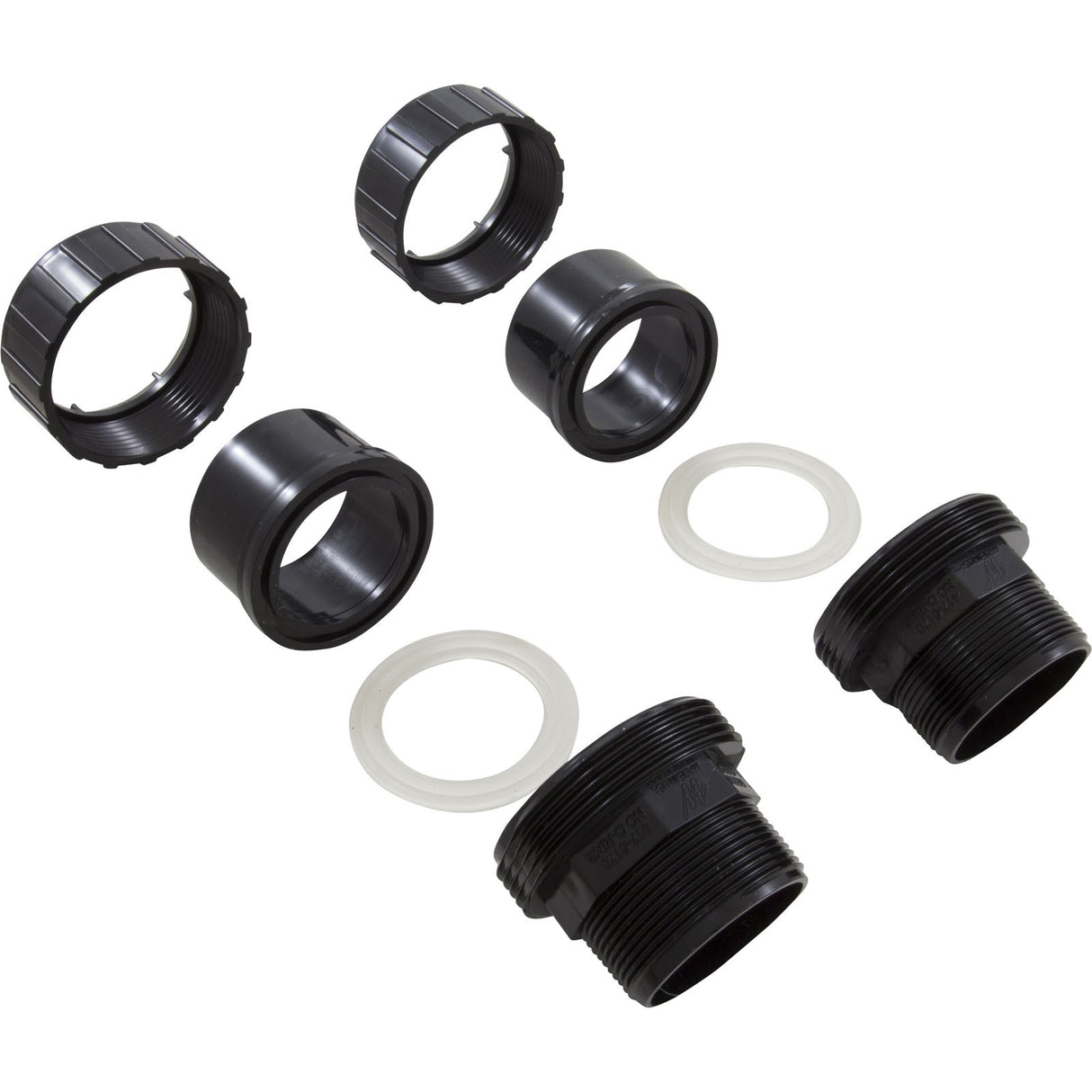 Union, Ww Champion, 2"Mbt X 2"S, Black, Qty 2 : 400-9631-2B