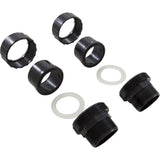 Union, Ww Champion, 2"Mbt X 2"S, Black, Qty 2 : 400-9631-2B