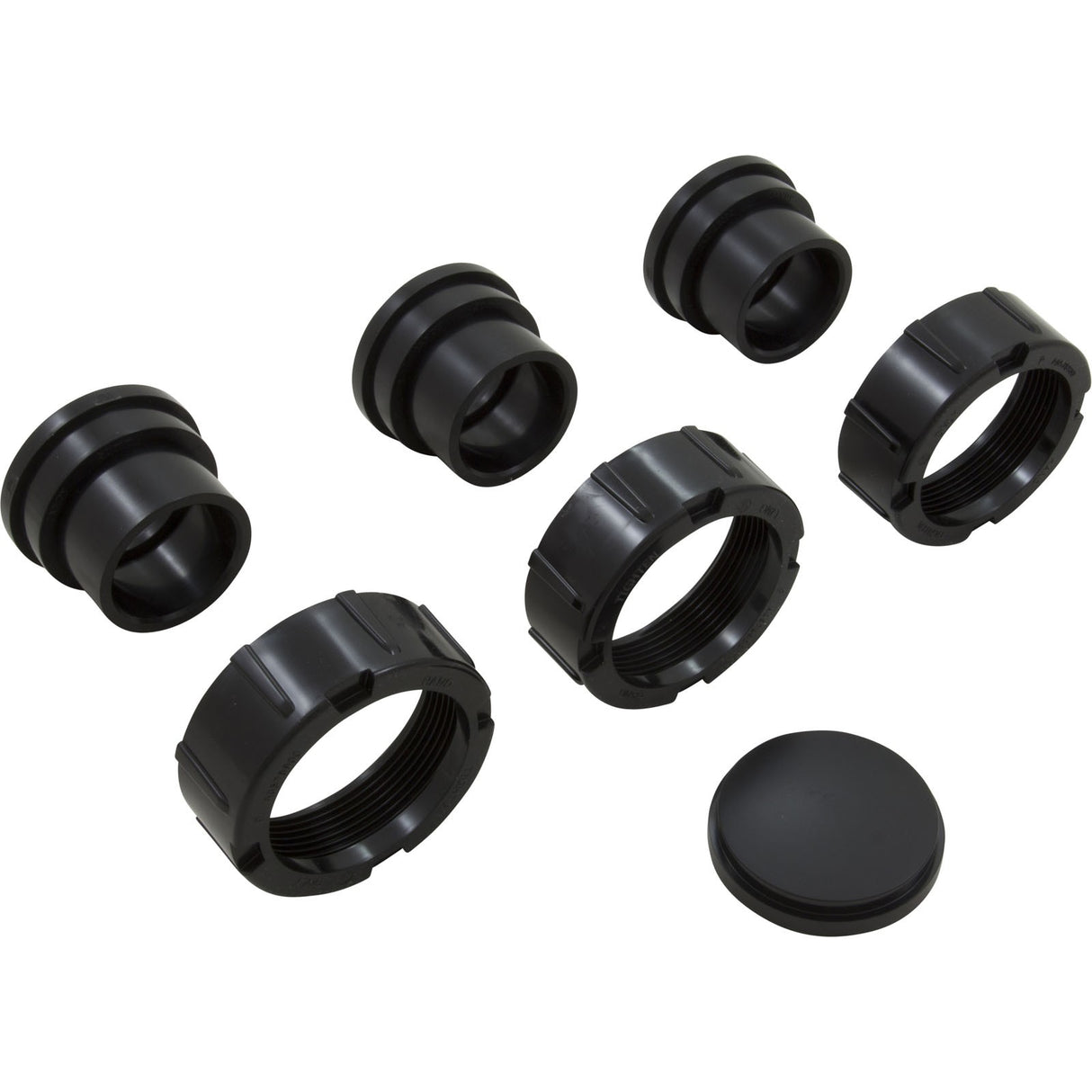 Adapter Unions, Zodiac Jandy CS, 1-1/2"s w/Cap, qty 3 : R0462600