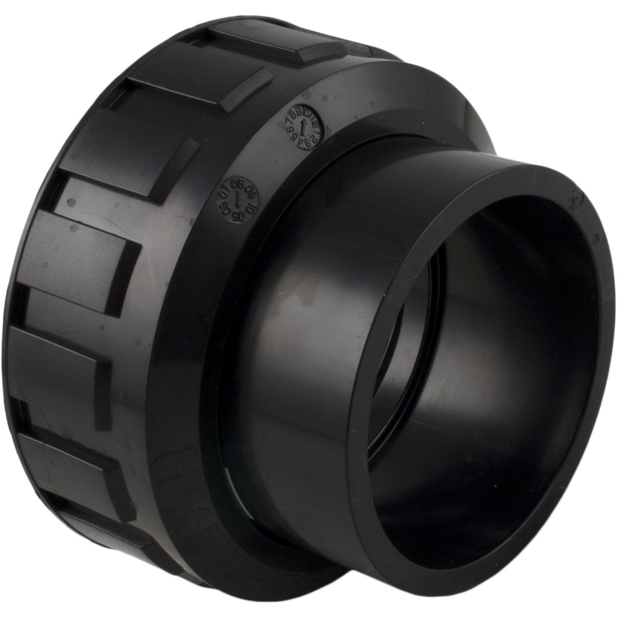 Union Adapter, Waterco, 3" Female Buttress Thread x 3" Slip : 634080BLK