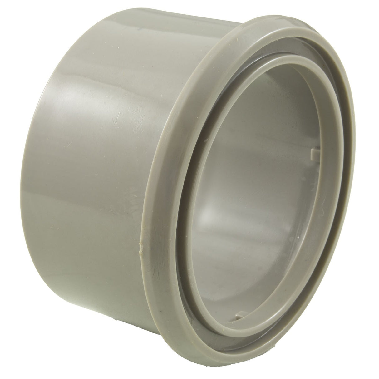 Union Tailpiece, Spack E75, 2", PVC-U, Gray : 2901172107