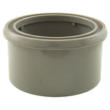 Union Tailpiece, Spack E75, 2", PVC-U, Gray : 2901172107