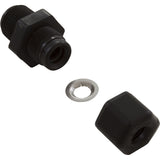 Tube Connecter, Aquasol Controllers, 1/2" MNPT x 3/8" Tube : F215