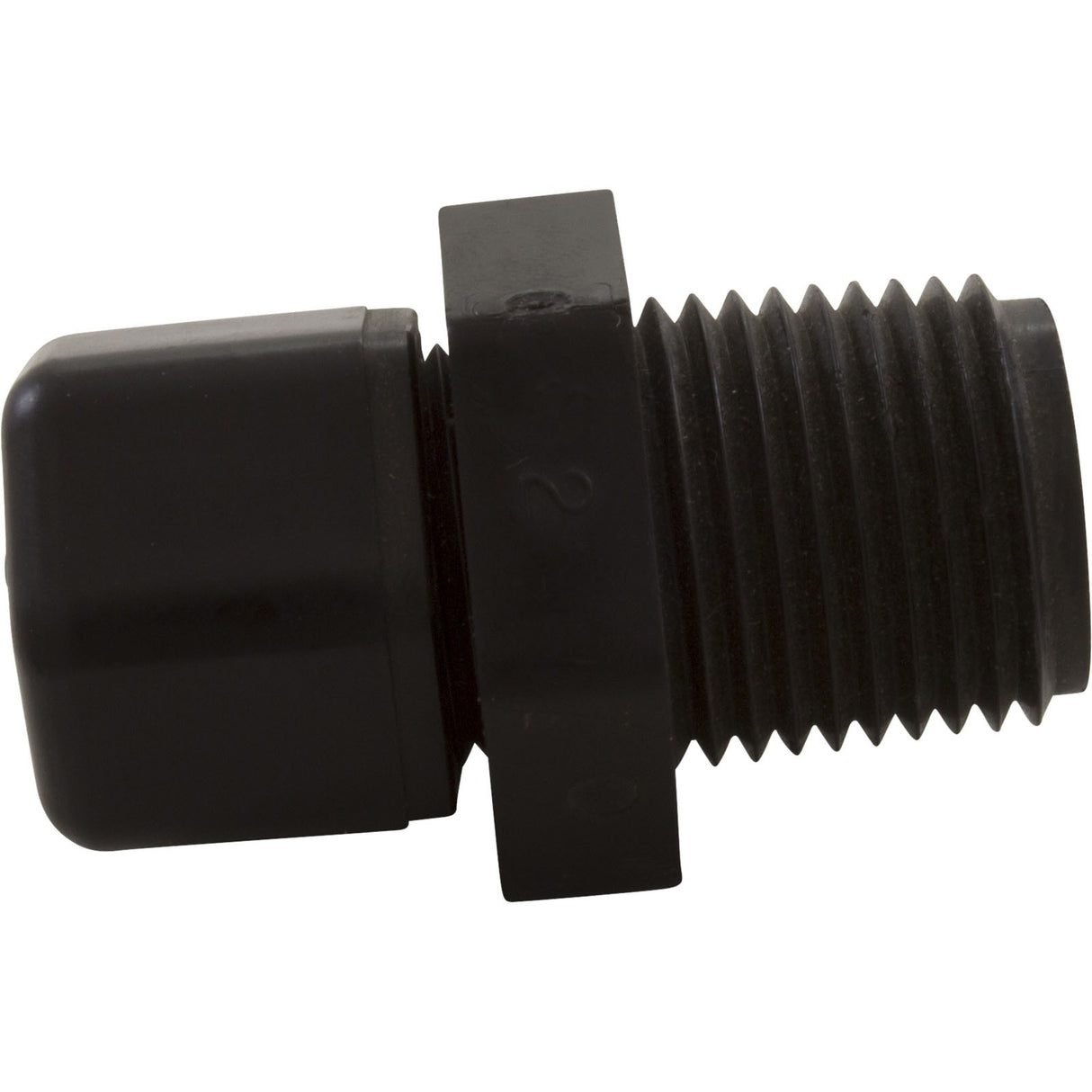 Tube Connecter, Aquasol Controllers, 1/2" MNPT x 3/8" Tube : F215