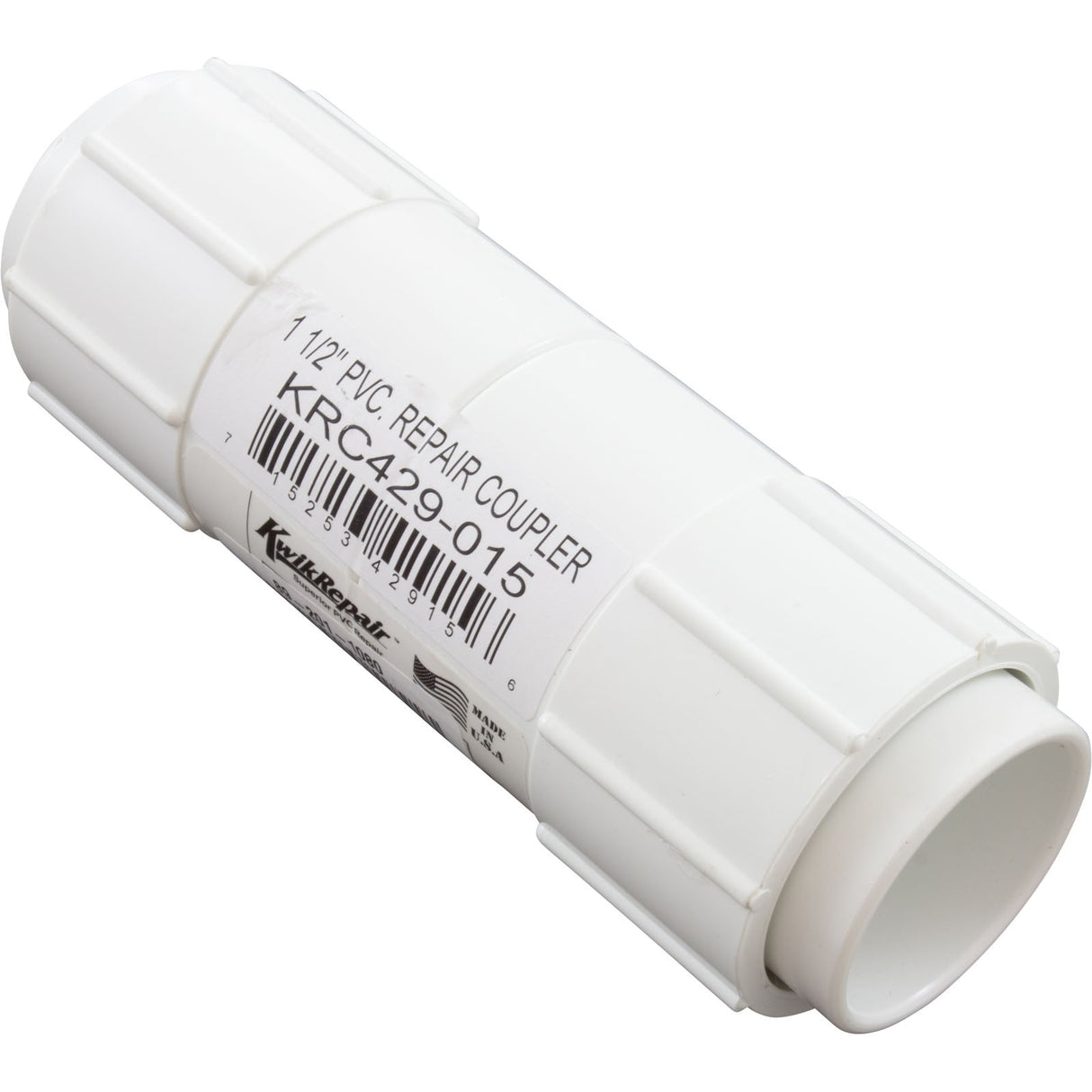 KwikRepair Coupling, Lass Ent, 1-1/2", Generic : KRC-1.5
