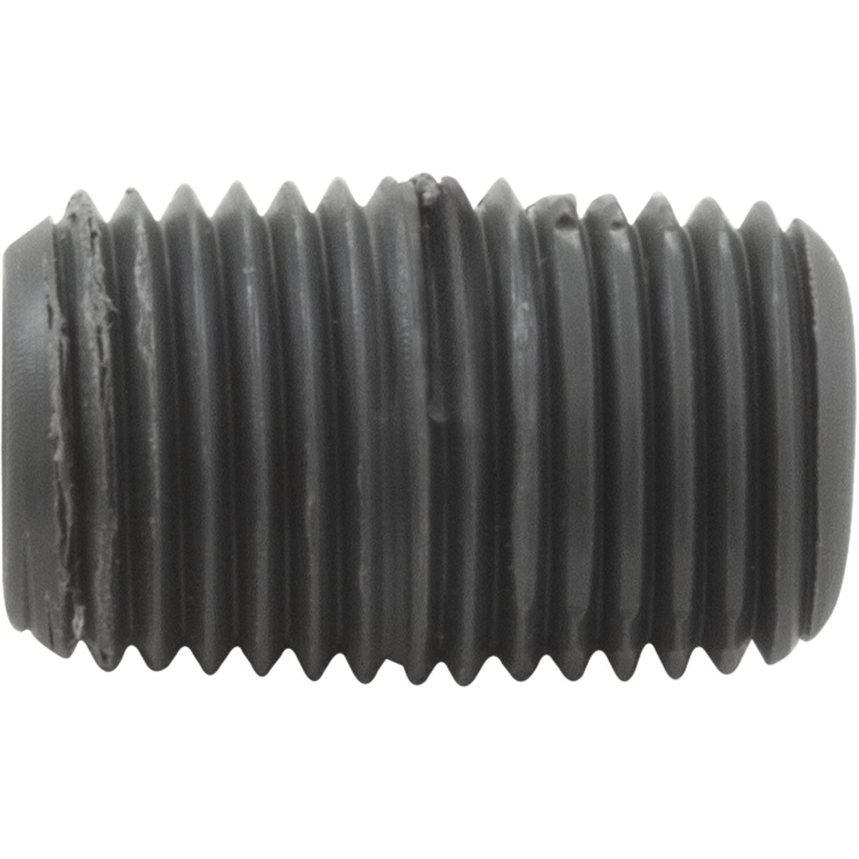 Nipple, 1/4" Male Pipe Thread x 7/8", Close, SCH80 : 27025