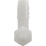 Barb Adapter, 3/8"b x 1/4"mpt, 90 Degree, Nylon : 63102