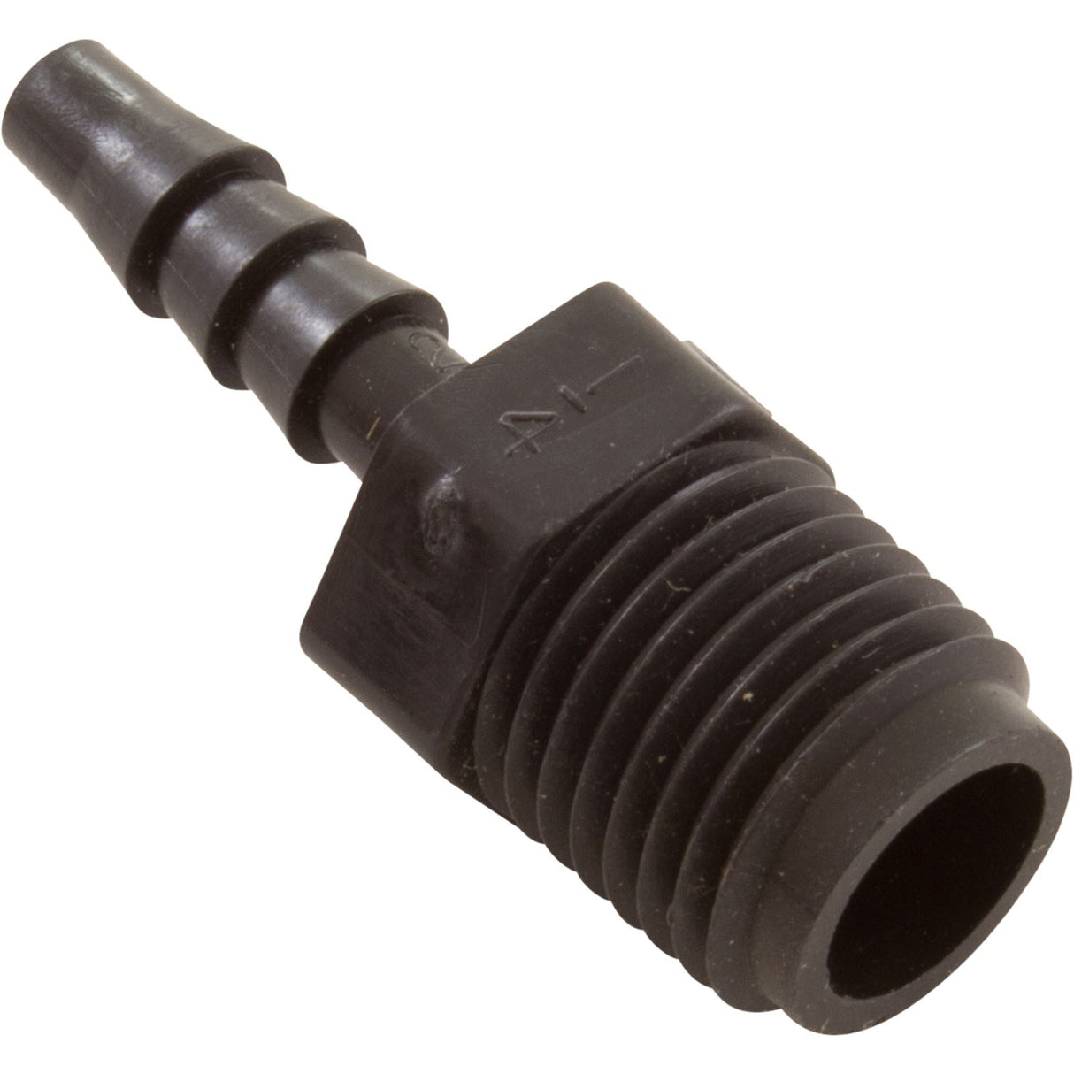 Barb Adapter, 1/4" Smooth Barb x 1/4" Male Pipe Thread : 58188