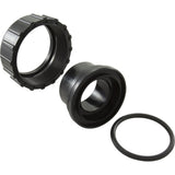 Half Union, 2", with O-Ring, 1-1/2" Slip, Trimline : 122257BLK