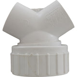 45 Wye, 1-1/2" Male Buttress Thread 1" Slip x Union, Low Pro : 400-3145