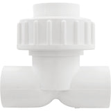 Union, Tee, Syllent, 1" Slip, with 40mm Adapter, Low Prof : 92641