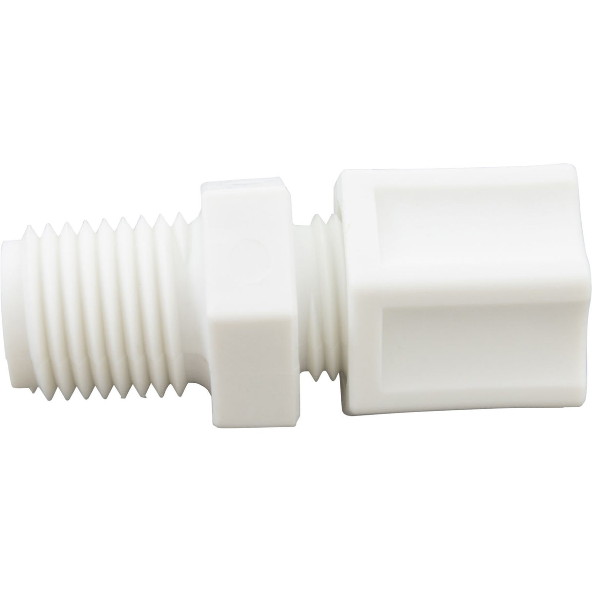 Compression Fitting, Generic, 1/4"mpt x 5/16" Tube, Plastic :