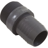 Barb Adapter, Lasco, 1-1/4"mpt x 1-1/4"b, Hose, PVC : 1436012