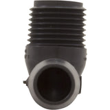Barb 90 Elbow, Lasco, 1/2"mpt x 1/2"b, PVC : 1413-005