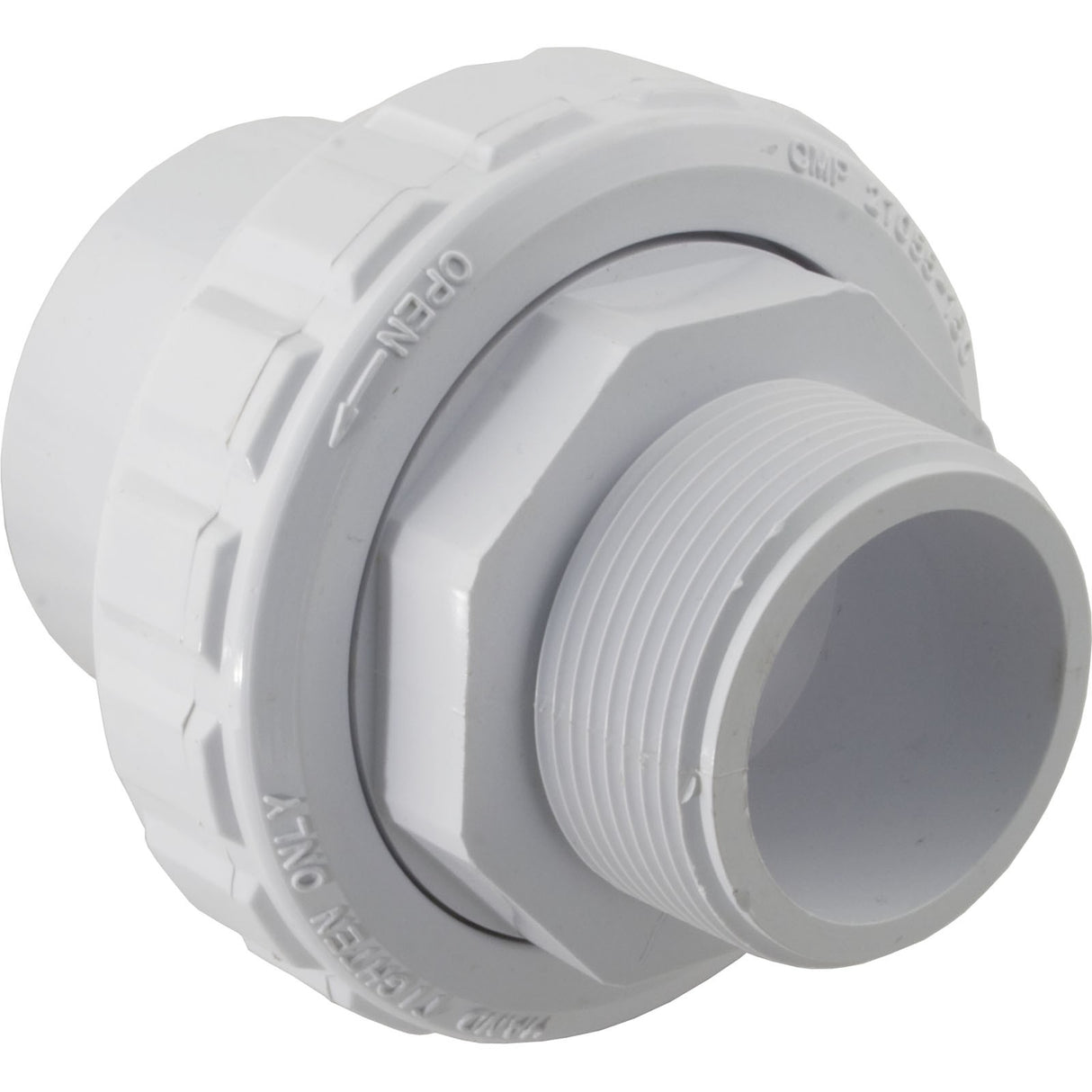 Union, 1-1/2" Male Pipe Thread x 1-1/2" Slip, Flush : 21055-150-000
