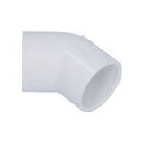 Fitting, PVC, Ell, 45°, Slip, 1-1/2"S x 1-1/2"S : 417-015