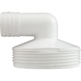 Tailpiece, Heater, 2" Male Buttress Thread x 1" 90 Deg Barb : 42-2387-K