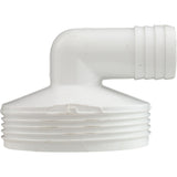 Tailpiece, Heater, 2" Male Buttress Thread x 1" 90 Deg Barb : 42-2387-K