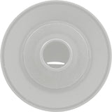 Inlet Fitting, Infusion Vent., 1" Insider Glueless, w/Flg, Wht : VRFSAF1WH