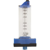 Flowmeter, Rola-Chem Top Mount, 1-1/2" PVC, 25-60 GPM : 570341T