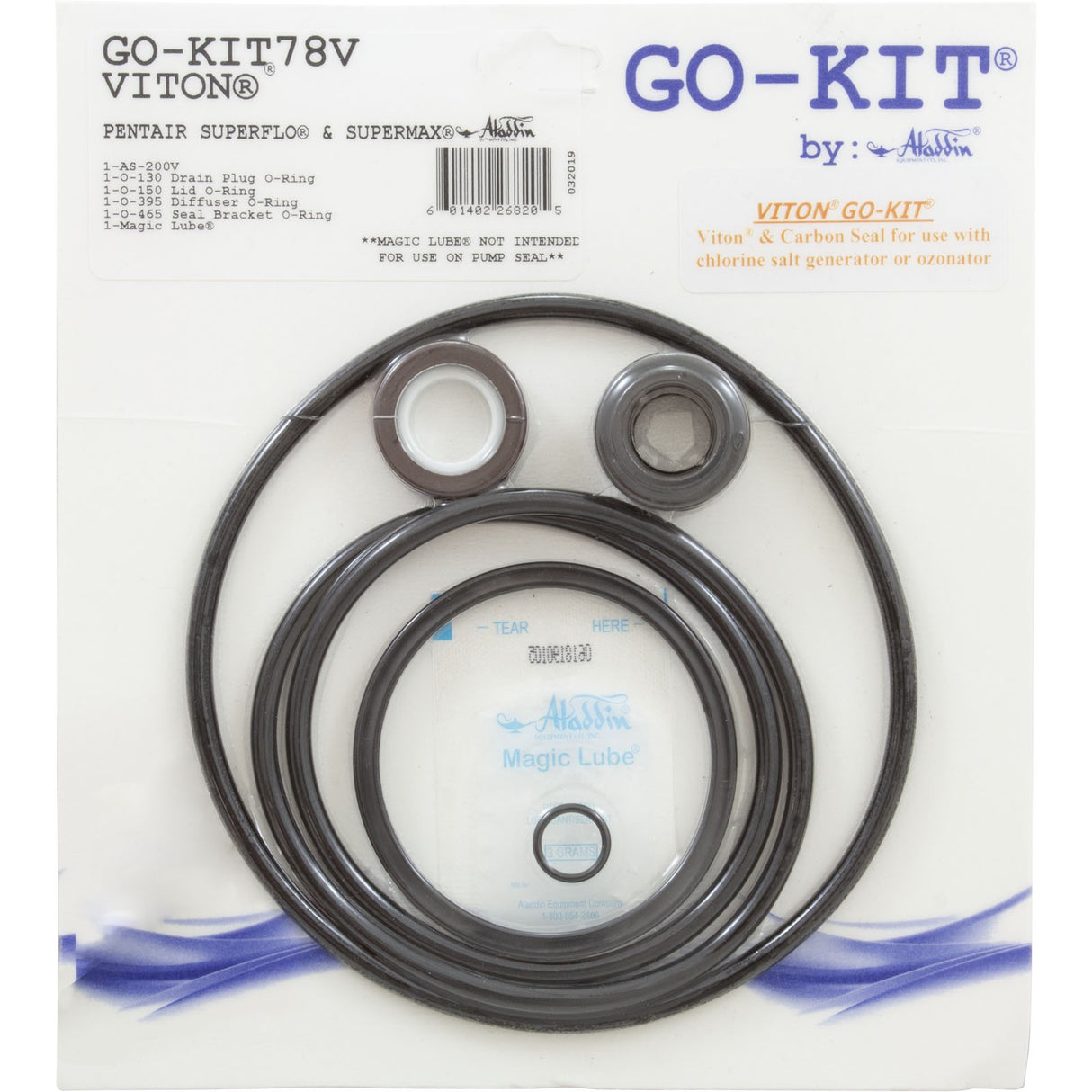 Go-Kit 78V, Superflo/Supermax, Viton : GO-KIT 78V