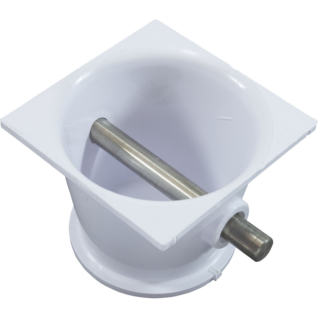 Rope Anchor Cup, PacFab Pentair, SS Bar, White : 542044