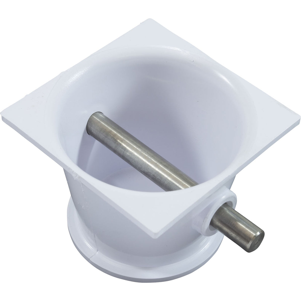 Rope Anchor Cup, PacFab Pentair, SS Bar, White : 542044