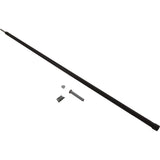 Fence Support Pole, GLI Pool Products, Designer Black, 4' : 99-30-4300532