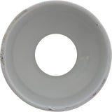 Escutcheon, Perma Cast, Extra Tall, 1.9", Aluminum : PE-0019-WT