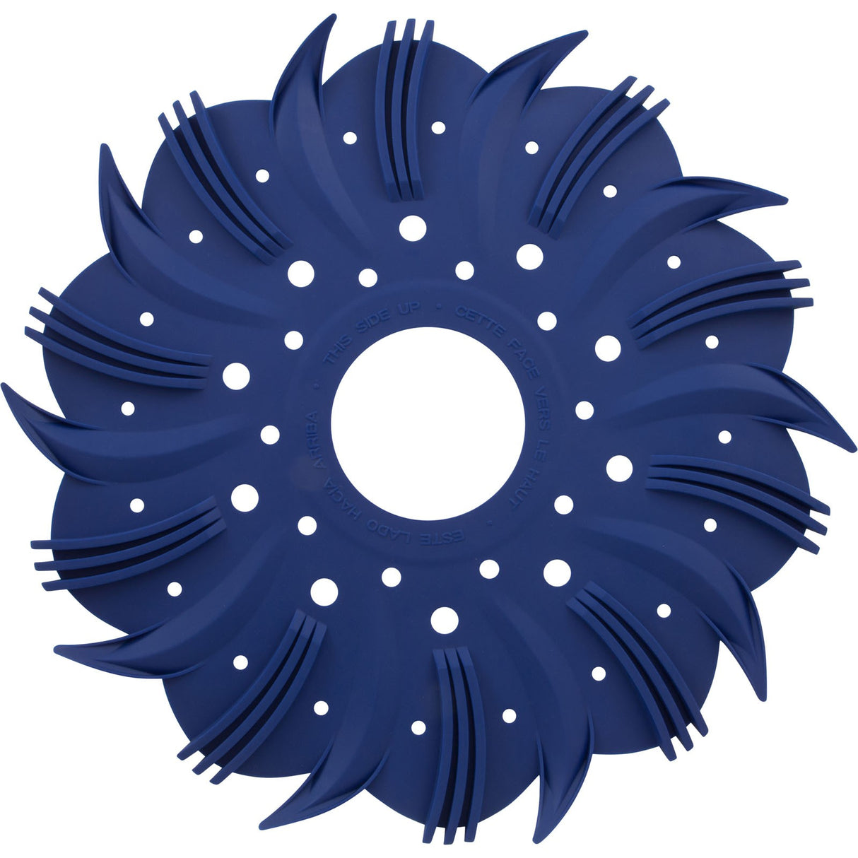 Bda Cleaner Finned Disk, Blue : 25563-809-000