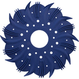 Bda Cleaner Finned Disk, Blue : 25563-809-000
