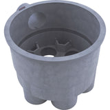 Housing, A & A 6 Port Low Profile Valve, 2", Bottom, Gray : 541763