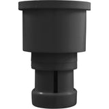 Cleaning Head, Zodiac Polaris, 2", w/o Nozzle, Dk Gry : 5-9-531