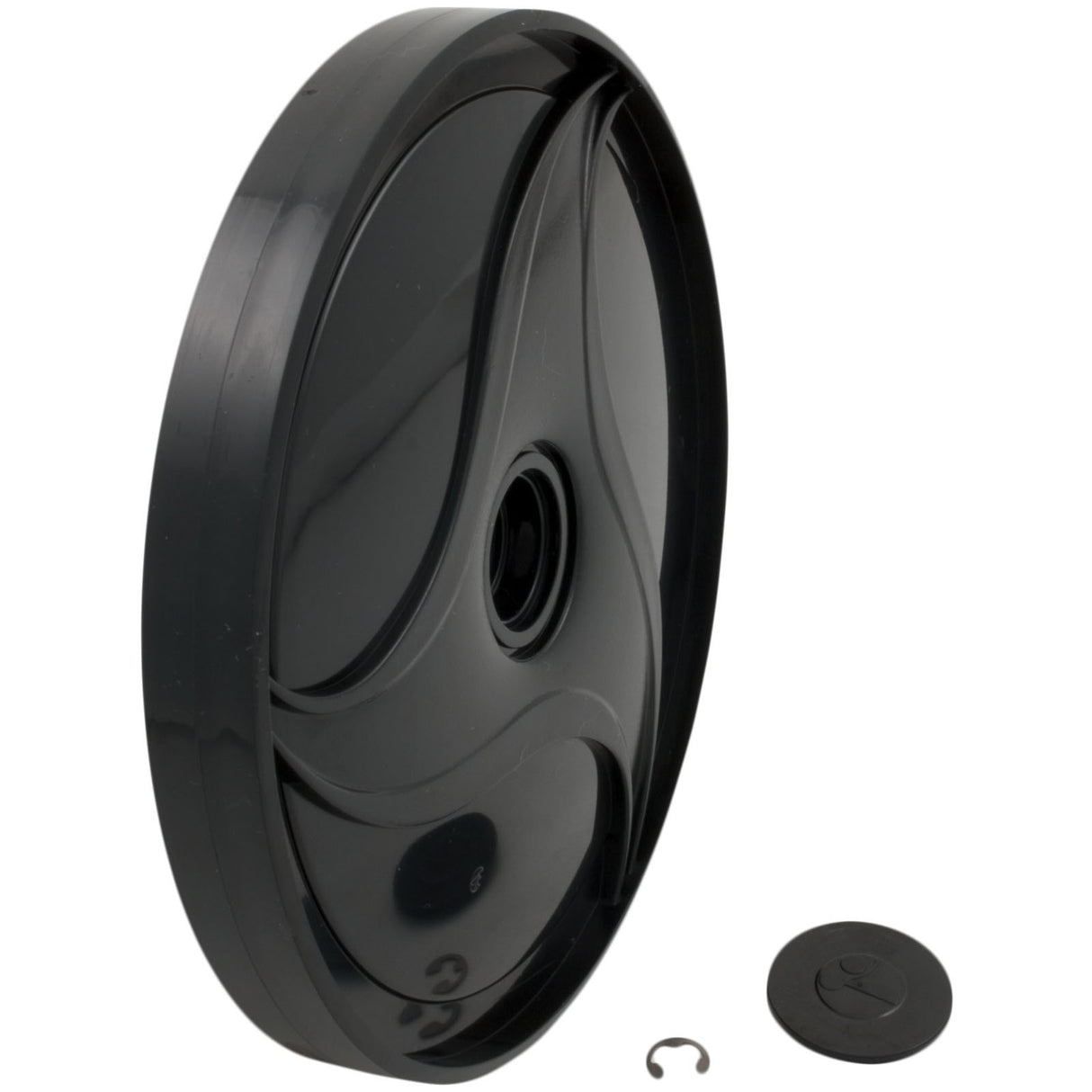 Wheel, Zodiac Polaris 360/380, Double Side, Black : 9-100-1004