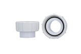 Union, Pump, Aqua-Flo, 1-1/2"S 2"Spg x 2"FBT Set of 2 : 52273000