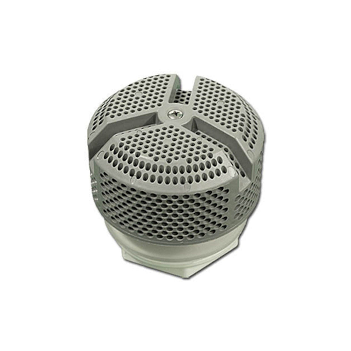 Suction Assembly, Waterway, VGB, Ultra Hi-Flo, 3-3/4"Dia Cover, 1-1/2"S, Gray : 640-3497V