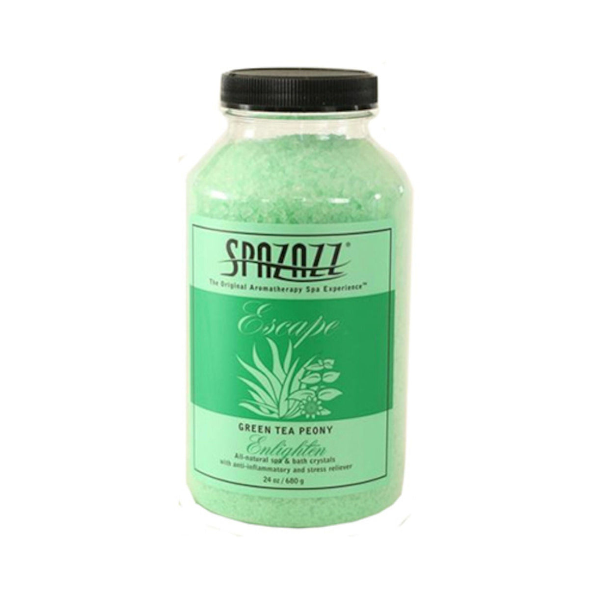 Fragrance, Spazazz, Crystals, Green Tea, 22oz Jar : SZ109